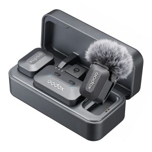 NPTCL Wireless Lavalier Microphones for iPhone 17 16 15 PC Camera Android