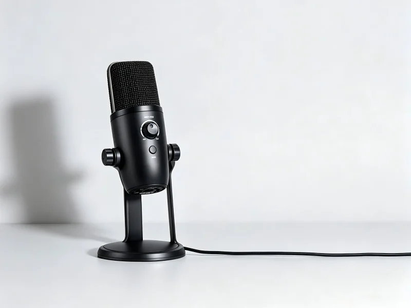studio microphone